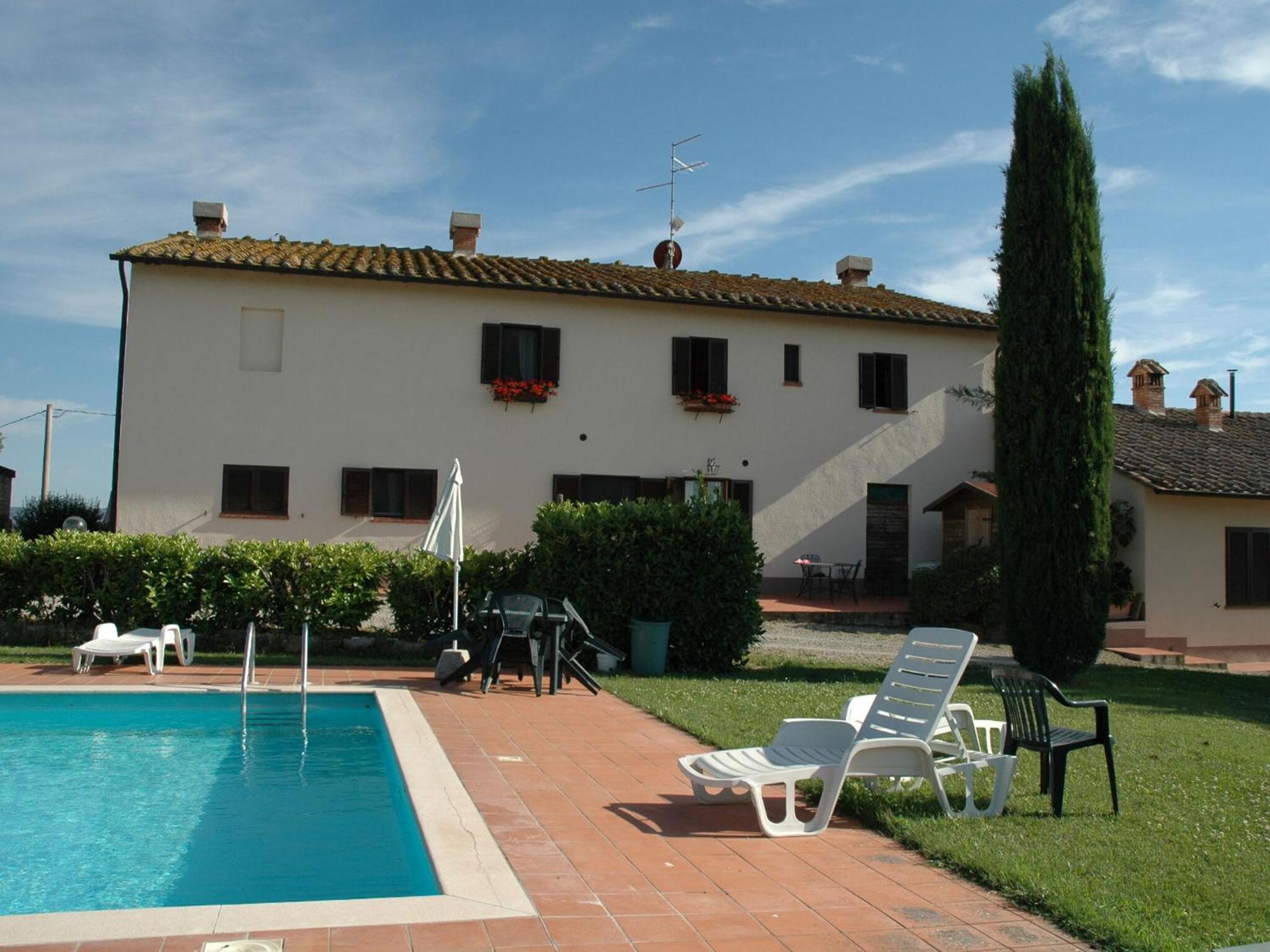 Modern Farmhouse In Pienza With Pool ภายนอก รูปภาพ