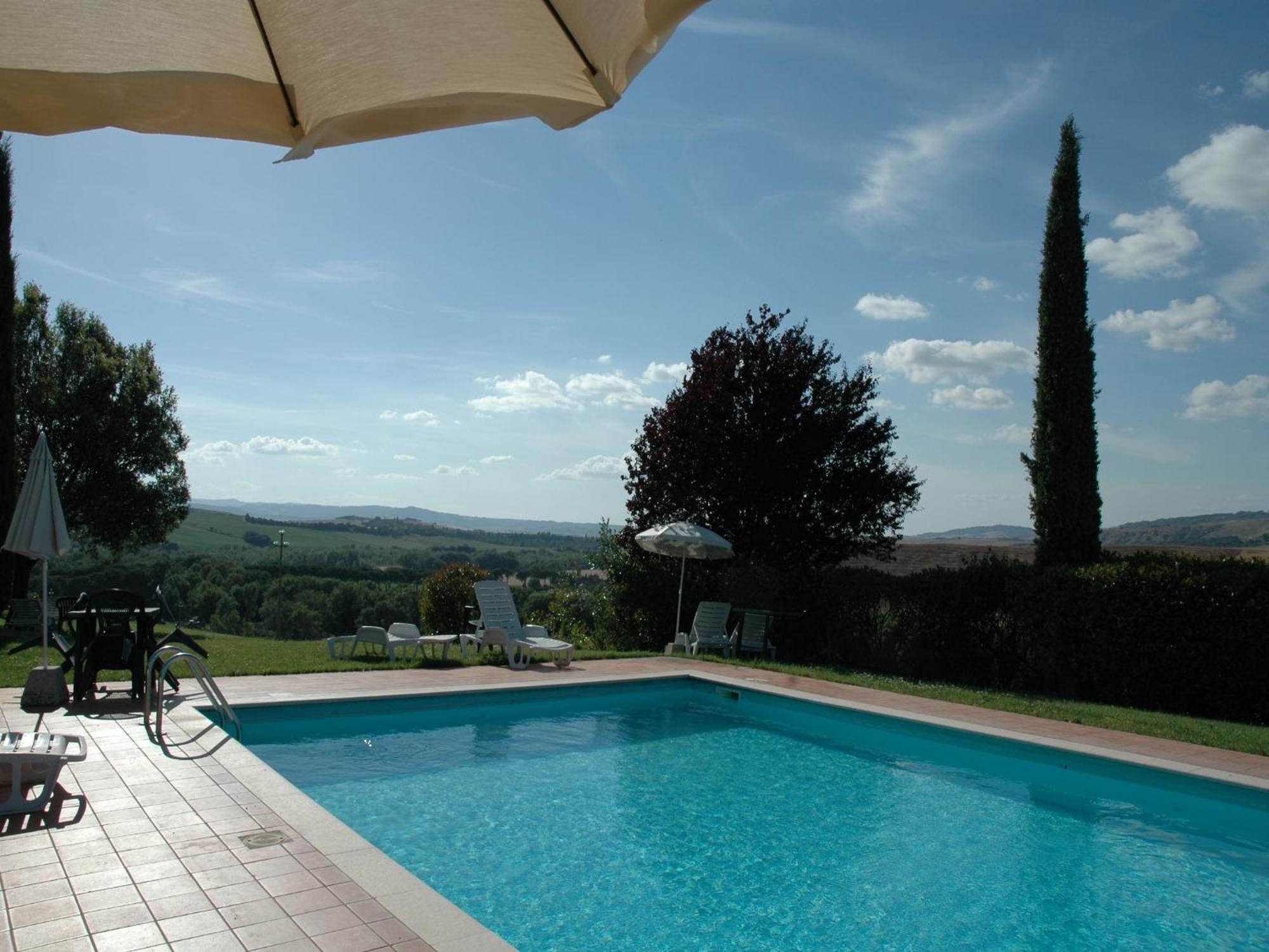 Modern Farmhouse In Pienza With Pool ภายนอก รูปภาพ