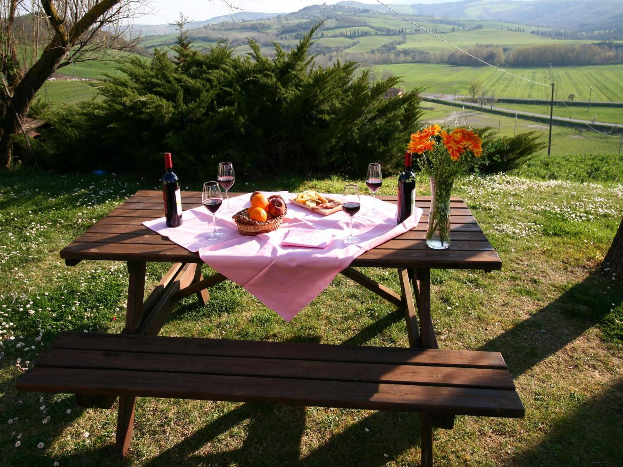 Modern Farmhouse In Pienza With Pool ภายนอก รูปภาพ
