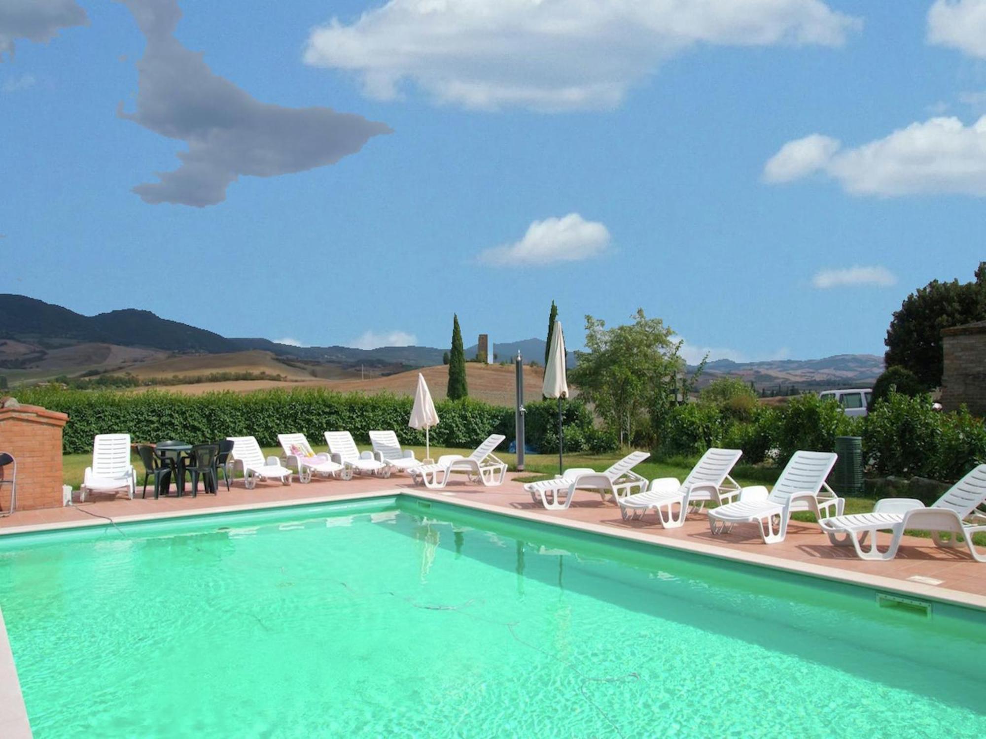 Modern Farmhouse In Pienza With Pool ภายนอก รูปภาพ