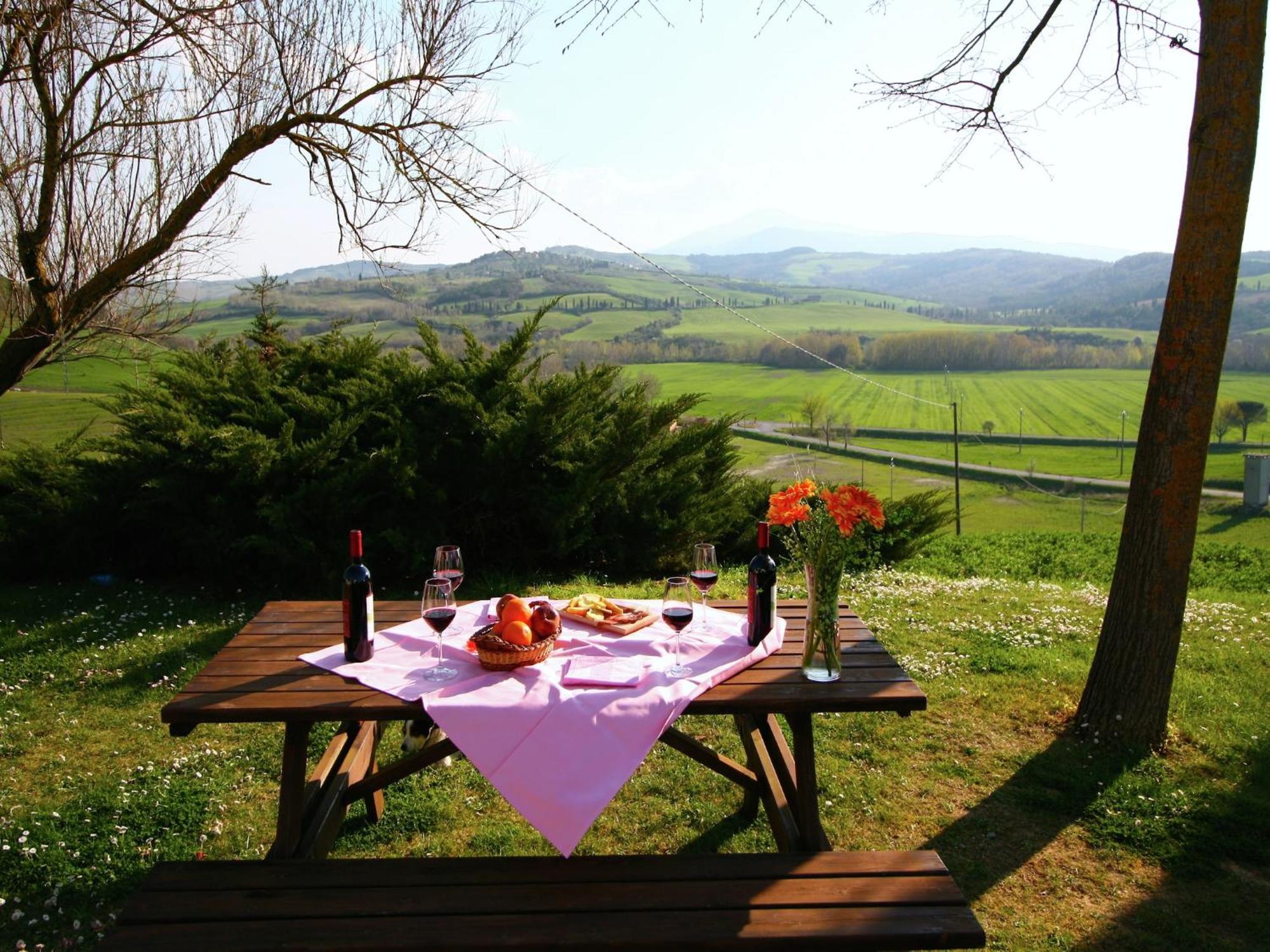 Modern Farmhouse In Pienza With Pool ภายนอก รูปภาพ